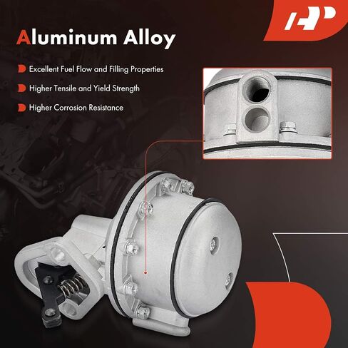 A-Premium Mechanical Fuel Pump Compatible with Chevrolet Models - Malibu, Impala, Caprice, Bel Air, Biscayne, Brookwood, Chevelle, Chevy II, Del Ray in Saudi Arabia
