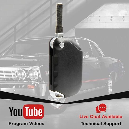 usaremote Key FOB استبدال الإدخال بدون مفتاح عن بُعد لعام 2018 2019 2020 2021 2022 2023 2024 2025 Jeep Gladiator Wrangler Flip Key (OHT1130261 ، 68416785AA) in Kuwait
