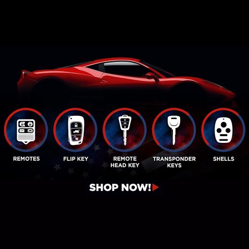 usaremote Key FOB استبدال الإدخال بدون مفتاح عن بُعد لعام 2018 2019 2020 2021 2022 2023 2024 2025 Jeep Gladiator Wrangler Flip Key (OHT1130261 ، 68416785AA) in Kuwait