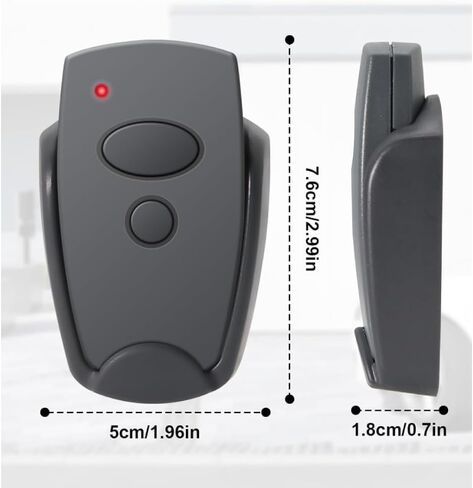 2PCS 868Mhz Garage Door Opener Hand Transmitter Compatible with Marantec Digital 302, 384, 304, 313, 321, 323, 131 Remote Control in Saudi Arabia