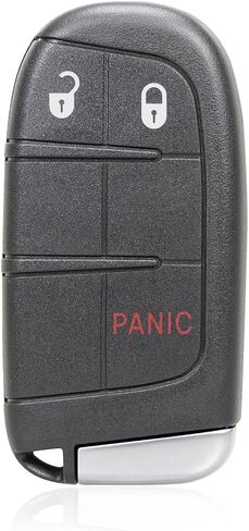 Replacement Keyless Entry Remote Car Key Fob M3N40821302 433MHz 46 Chip 3 Buttons for Jeep Grand Cherokee 2014 2015 2016 2017 2018 2019 2020 2021 2022 in Saudi Arabia