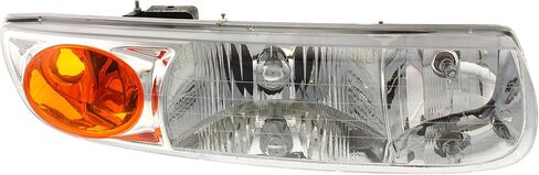 سائق Garage-Pro ومصباح جانبي للركاب لقاعدة Saturn SL2 2000-2002 يناسب أيضًا هالوجين SL1 مع استبدال المصباح (S)# 21112455 21112456 in Saudi Arabia