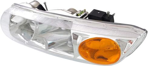 سائق Garage-Pro ومصباح جانبي للركاب لقاعدة Saturn SL2 2000-2002 يناسب أيضًا هالوجين SL1 مع استبدال المصباح (S)# 21112455 21112456 in Saudi Arabia