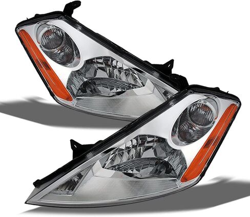 Akkon - لصالح Nissan Murano Chrome Halogen Type OE المصابيح الأمامية بديلة سائق/راكب. in Kuwait