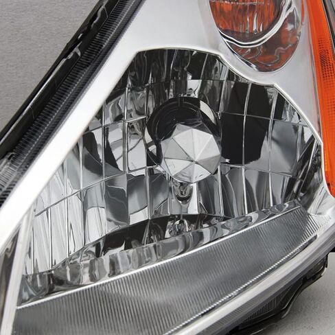 Akkon - لصالح Nissan Murano Chrome Halogen Type OE المصابيح الأمامية بديلة سائق/راكب. in Kuwait