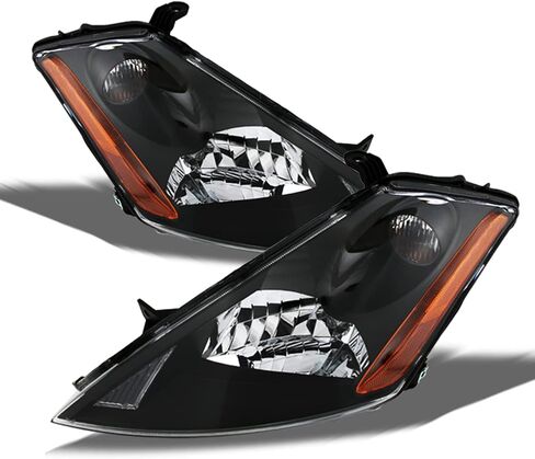 Akkon - لصالح Nissan Murano Chrome Halogen Type OE المصابيح الأمامية بديلة سائق/راكب. in Saudi Arabia