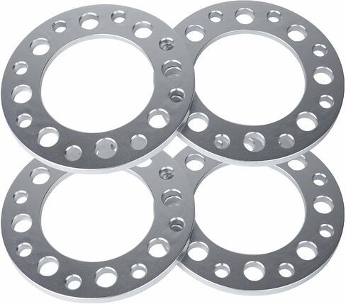 ‎ 8x6.5 Wheel Spacers 12mm Wheel Spacers, 8x165.1 8x170 8x180 Wheel Adapter, 8 Lug, 127mm Bore, Fit for F250 E350 Ram 2500 3500 Express 3500 K3500 Silverado Suburban 2500 Sierra 2500HD 3500HD, 4pc in Saudi Arabia