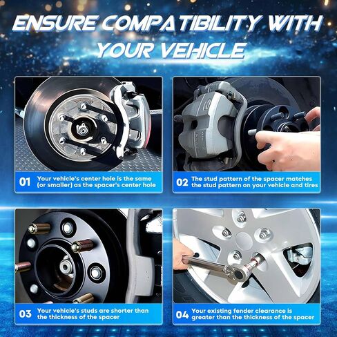 ‎ 8x6.5 Wheel Spacers 12mm Wheel Spacers, 8x165.1 8x170 8x180 Wheel Adapter, 8 Lug, 127mm Bore, Fit for F250 E350 Ram 2500 3500 Express 3500 K3500 Silverado Suburban 2500 Sierra 2500HD 3500HD, 4pc in Saudi Arabia