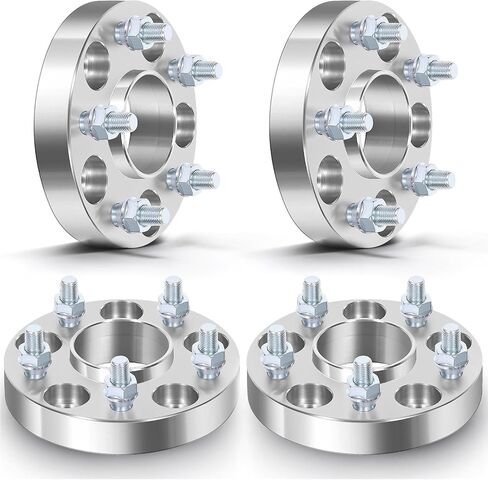 ECCPP 4PCS 5x114.3 1 inch hub Centric Wheel spacers 5x4.5 to 5x4.5 12x1.25 66.1mm fits for 2014-2021 for Nissan Murano 2009-2021 for Nissan 370Z 2013-2020 for Nissan Pathfinder in Saudi Arabia
