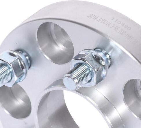 ECCPP 4PCS 5x114.3 1 inch hub Centric Wheel spacers 5x4.5 to 5x4.5 12x1.25 66.1mm fits for 2014-2021 for Nissan Murano 2009-2021 for Nissan 370Z 2013-2020 for Nissan Pathfinder in Saudi Arabia