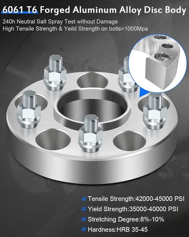 ECCPP 4PCS 5x114.3 1 inch hub Centric Wheel spacers 5x4.5 to 5x4.5 12x1.25 66.1mm fits for 2014-2021 for Nissan Murano 2009-2021 for Nissan 370Z 2013-2020 for Nissan Pathfinder in Saudi Arabia