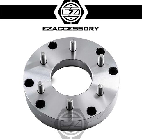 EZAccessory 2 Wheel Adapter 5x4.5 to 6x5.5 (5x114.3 to 6x139.7) Thickness 2 inch in Saudi Arabia