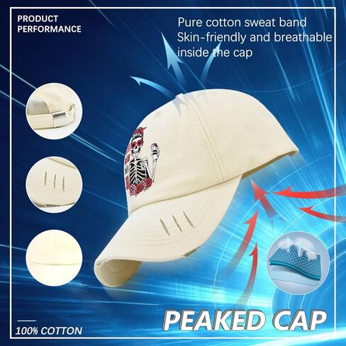 Roses are Red Inside Im Dead Valentines Hats for Men Washed Distressed Baseball Cap Soft Washed Dad Hat Adjustable in Saudi Arabia