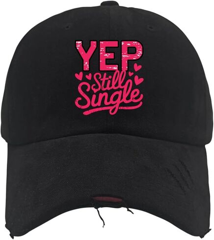 Antis Valentines Day Hats for Mens Washed Distressed Baseball Caps Trendy Washed Ball Caps Quick Dry in Saudi Arabia