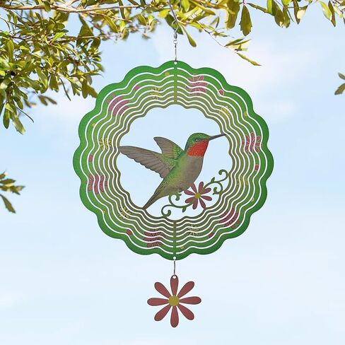 Chicken Wind Spinners,3D Rooster Stainless Steel Hanging Spinner,Garden Decorations, Wind Catchers Sculpture for Indoor, Outdoor Decor,Yard Art in Saudi Arabia