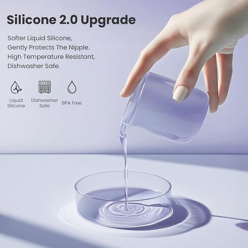 مجموعة منظف فرشاة الزجاجة الكهربائية ، مجموعة منظف زجاجة أطفال على شكل دب مع فرشاة سيليكون وفرشاة القش ، موزع الصابون ، رف الصرف ، صندوق التخزين (الأرجواني) in Kuwait