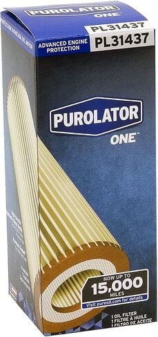 Purolator PL31437 Purolatorone Advanced Engine Protect Protect Cartridge Filter متوافق مع BMW X3 ، 330i ، 330i Xdrive ، 530i Xdrive ، 530i ، 430i ، X4 ، 430i Gran Coupe ، 430i Xdrive و 530e in Saudi Arabia