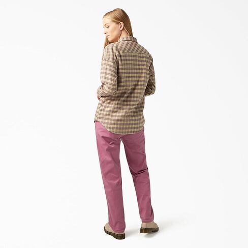 Dickies Women's Long Sleeve Flannel Shirt in Saudi Arabia