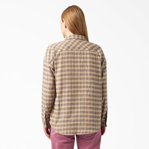 Dickies Women's Long Sleeve Flannel Shirt in Saudi Arabia