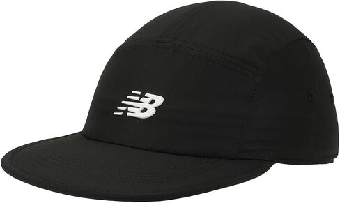 New Balance Adult Unisex 5 Panel Lightweight Adjustable Camper Flat Bill Running Hat in Saudi Arabia