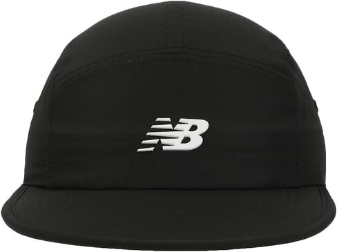 New Balance Adult Unisex 5 Panel Lightweight Adjustable Camper Flat Bill Running Hat in Saudi Arabia