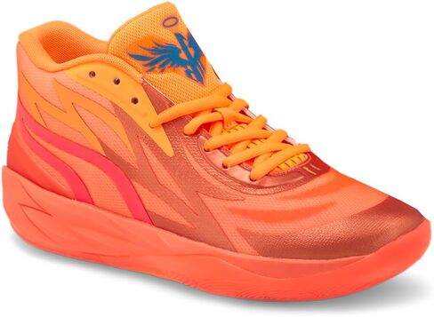 PUMA Mens Mb.02 X Supernova Basketball Sneakers Shoes - Orange - Size 11.5 M in Saudi Arabia