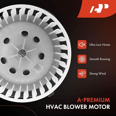 A -Premium HVAC Heater Blower Assembly متوافق مع سيارات Chevrolet & GMC - C2500 C3500 C3500HD K2500 K3500 Silverado 2500 3500 Sierra 2500 HD 3500 - الجانب الأمامي ، استبدل# 52401826 ، 3010118888 in Saudi Arabia