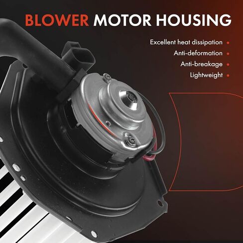 A -Premium HVAC Heater Blower Assembly متوافق مع سيارات Chevrolet & GMC - C2500 C3500 C3500HD K2500 K3500 Silverado 2500 3500 Sierra 2500 HD 3500 - الجانب الأمامي ، استبدل# 52401826 ، 3010118888 in Saudi Arabia