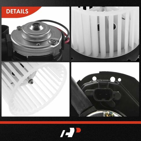 A -Premium HVAC Heater Blower Assembly متوافق مع سيارات Chevrolet & GMC - C2500 C3500 C3500HD K2500 K3500 Silverado 2500 3500 Sierra 2500 HD 3500 - الجانب الأمامي ، استبدل# 52401826 ، 3010118888 in Saudi Arabia