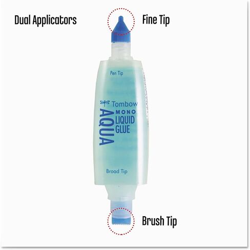 Tombow Mono Aqua Liquid Glue, Clear, 1.69 oz, Bottle in Saudi Arabia