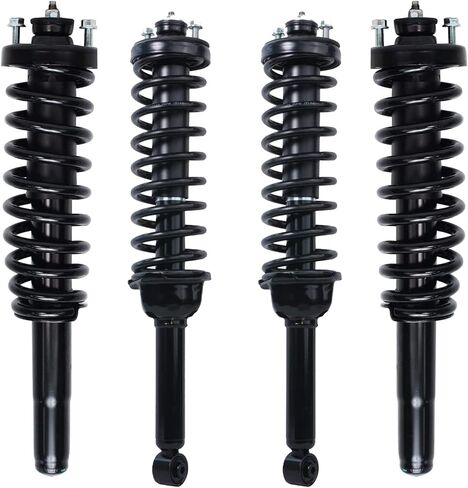 Detroit Axle - 4pc Struts for 1997-2001 Honda CR-V Complete Front Rear Struts with Coil Spring 1998 1999 2000 Replacement Quick Install Ready Struts Assembly in Saudi Arabia