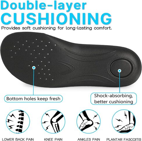 نساء قوس الدعم النعال للتماسيح الرقيقة رقيقة على نطاق واسع من أجل birkenstock linersless barefoots for التمريض حذاء حديقة الأحذية slippers الحجم الرمادي us10/eu43-44 in Kuwait