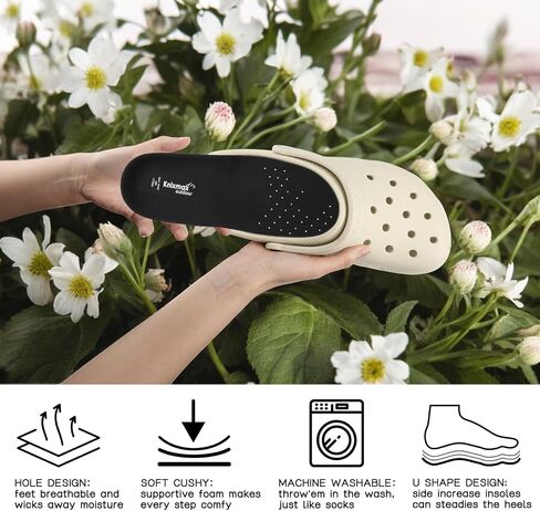 نساء قوس الدعم النعال للتماسيح الرقيقة رقيقة على نطاق واسع من أجل birkenstock linersless barefoots for التمريض حذاء حديقة الأحذية slippers الحجم الرمادي us10/eu43-44 in Kuwait