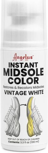 Angelus Instant Sneaker Midsole Cleaner and Restorer 3.3oz (100mL) (Vintage White) in Saudi Arabia