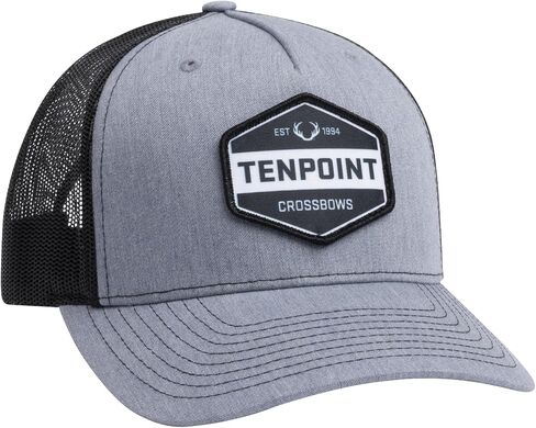 Tenpoint Mesh Hat - الشعار الكلاسيكي - سائق شاحنة قابل للتعديل مع إغلاق Snapback - المصمم للرجال والنساء in Saudi Arabia