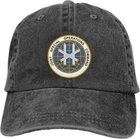 Seal of The Joint Special Operations Command (Jsoc) Pattern Printing Baseball Cap for Men Women Dad Hat Adjustable Cap Black in Saudi Arabia