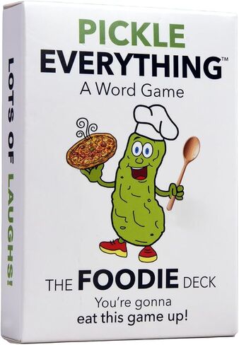 Pickle Everything – A Dill-iciously Fun Word Game for Kids, Teens & Adults! Fast-Paced Party Card Game, Perfect for Family Game Night, 3-5 Players, Ages 10+, Quick 20-Minute Play in Saudi Arabia