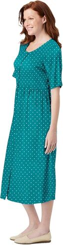 Woman Within Women's Plus Size Button-Front Essential Dress in Saudi Arabia