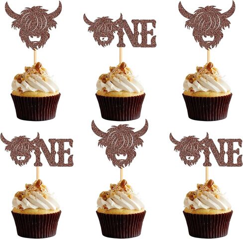 Ercadio 24 PCS Black Wolf Cupcake Topcake Topcake Silhouette Black Glitter Cupcake Topper Wolf Cupcake Decoration يختار موضوعًا للحيوان للاستحمام طفل عيد ميلاد لوازم الحفل in Kuwait