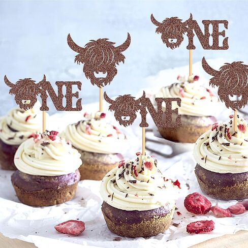 Ercadio 24 PCS Black Wolf Cupcake Topcake Topcake Silhouette Black Glitter Cupcake Topper Wolf Cupcake Decoration يختار موضوعًا للحيوان للاستحمام طفل عيد ميلاد لوازم الحفل in Kuwait