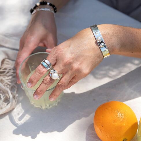 Silpada 'Wishful’ Sterling Silver Band Ring in Saudi Arabia
