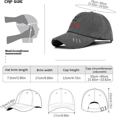 Single Taken Who Cares Valentines Day Hats for Mens Washed Distressed Baseball Caps Vintage Washed Running Hat Breathable Dark Grey in Saudi Arabia