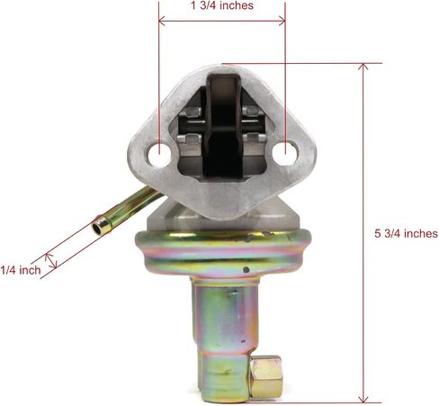 The ROP Shop | Fuel Pump W/GASKETS for Volvo Penta 841161, Sierra 18-7286 4-Cylinder Engines in Saudi Arabia
