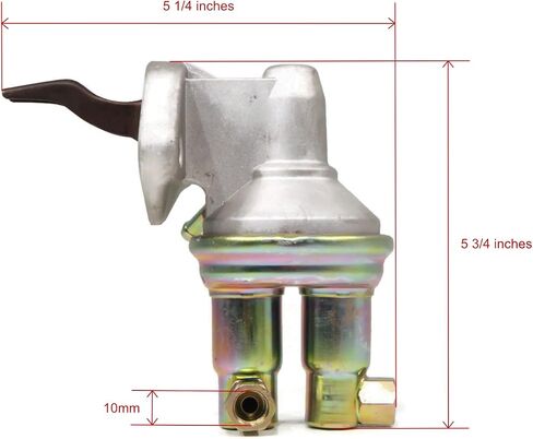 The ROP Shop | Fuel Pump W/GASKETS for Volvo Penta 841161, Sierra 18-7286 4-Cylinder Engines in Saudi Arabia