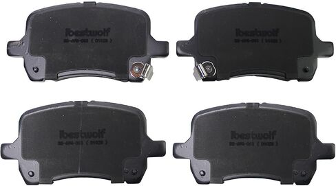 Front and Rear Brake Ceramic Pads for 2005-2007 Chevy Cobalt 2008-2010 HHR 2004-2006 Malibu for Selected Pontiac G5 G6, Disc Brake Pad Replacement P-1028 P-1033 in Saudi Arabia