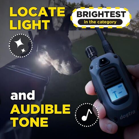Dogtra 282C Waterproof 127-Level Precise Control LCD Screen 1/2-Mile 2-Dog Remote Training Dog E-Collar in Saudi Arabia