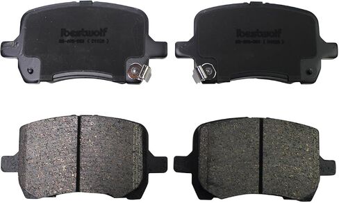 Front and Rear Brake Ceramic Pads for 2005-2007 Chevy Cobalt 2008-2010 HHR 2004-2006 Malibu for Selected Pontiac G5 G6, Disc Brake Pad Replacement P-1028 P-1033 in Saudi Arabia