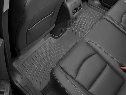 WeatherTech Custom Fit FloorLiners for Equinox, Terrain - 2nd Row (4411762), Black in Saudi Arabia