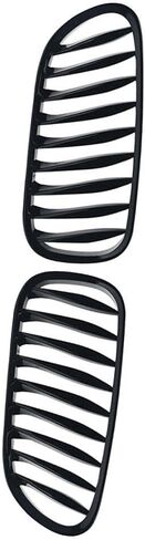 Left Right Front Kidney Grille, 1 Pair, ABS, Compatible with BMW Z4 E85 E86 - Gloss Black in Saudi Arabia
