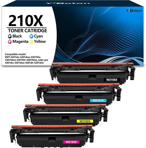 658A Black Cyan Yellow Magenta High Capacity Toner Cartridge Replacement for HP 658A 658X W2000A W2001A W2002A W2003A Toner Cartridge Work with Color Ebterprise M751 M751dn M751n Printer(4 Pack) in Saudi Arabia